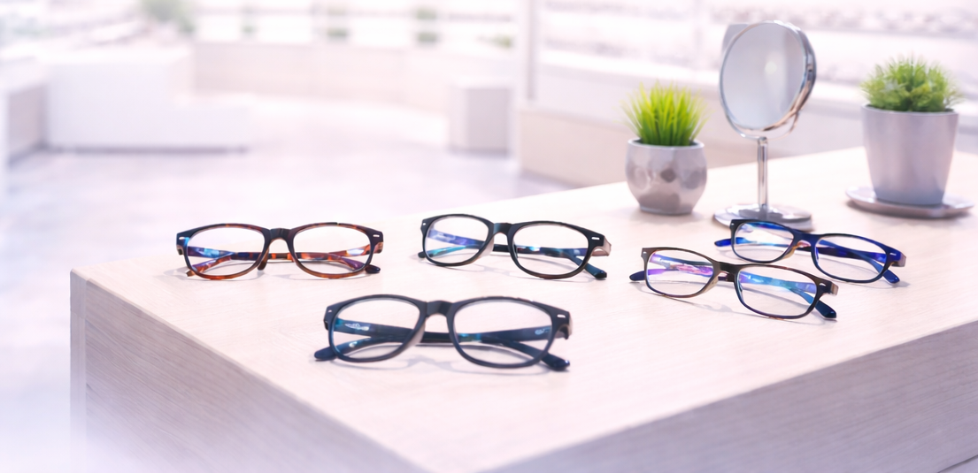 Optical store interior